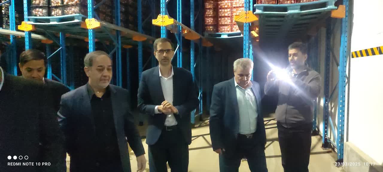 بازدید مدیرعامل تعاون روستایی از سردخانه کهریزک_1